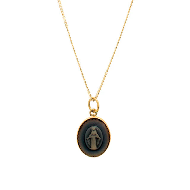 MIRACULOUS Navy Necklace