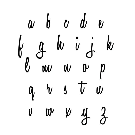 14K Yellow Script Nameplate Necklace