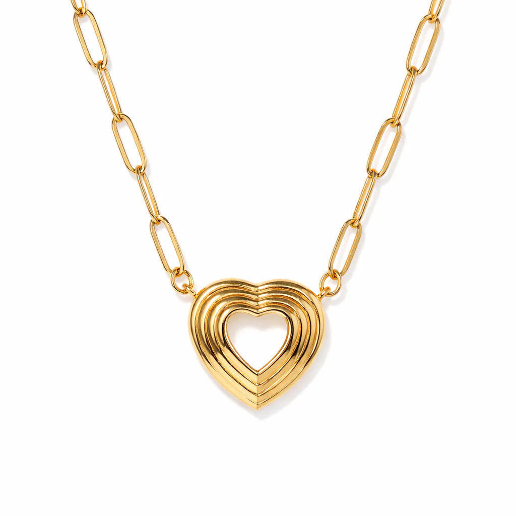 ETERNAL Heart Charm Necklace