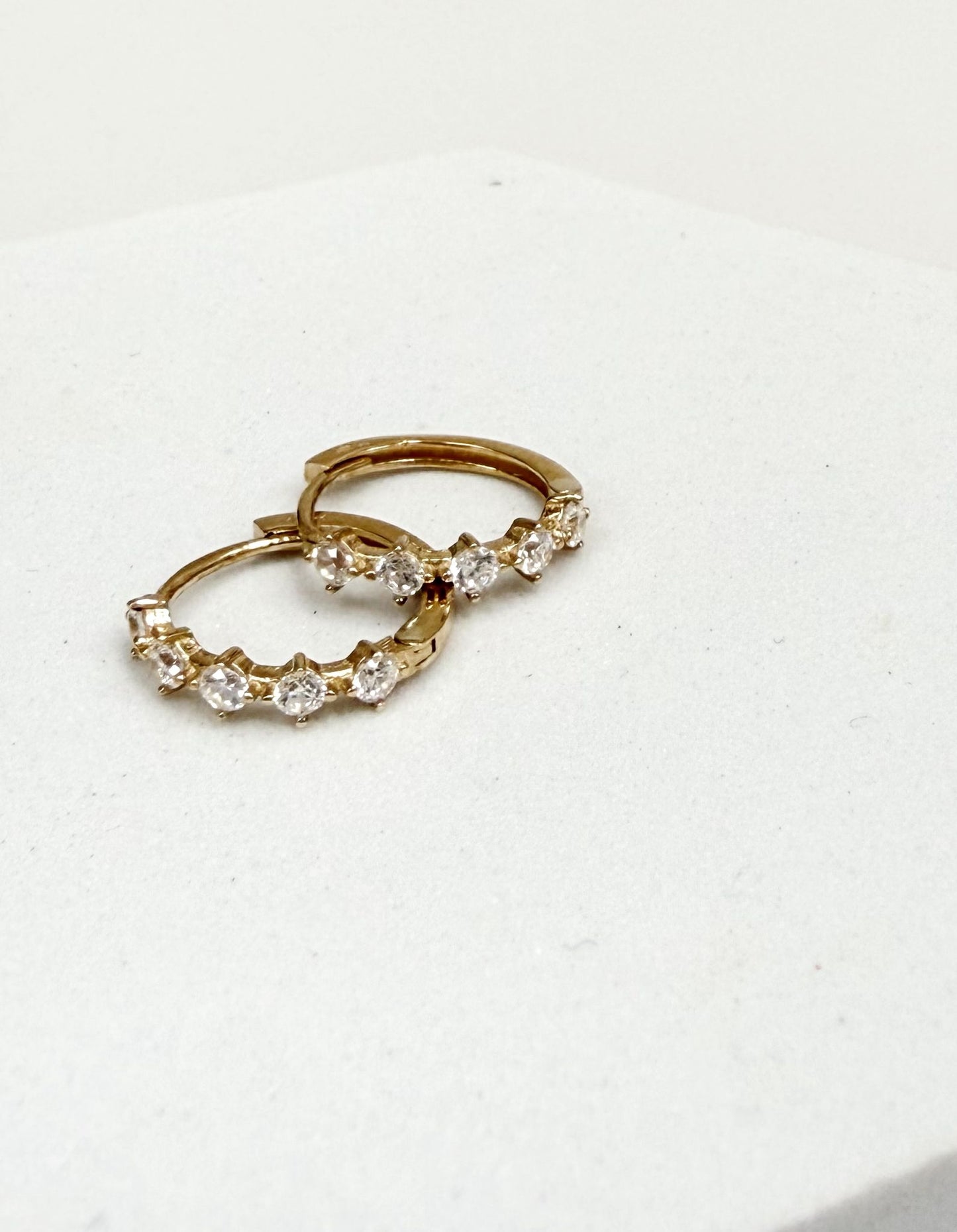 Farah gold hoops