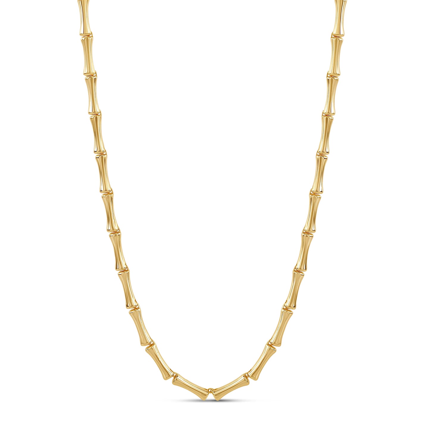 Golden Bamboo Necklace