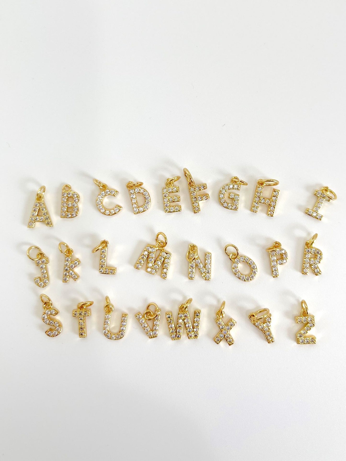 Baby pin Initials azabache