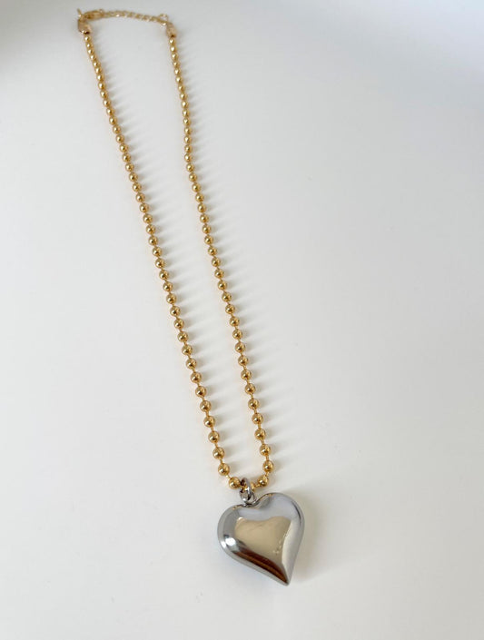 Silver Heart Necklace