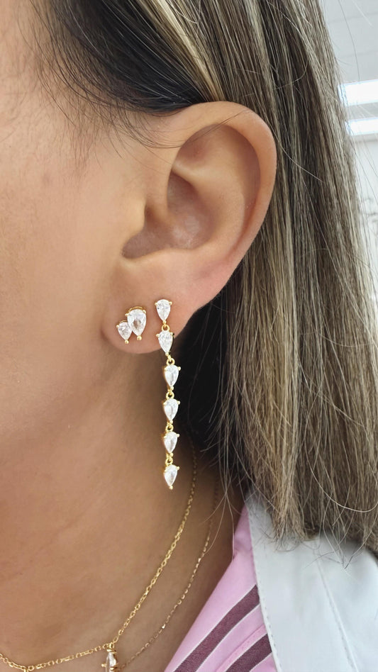 SHINE Double Dangles | B Sandra Frometa