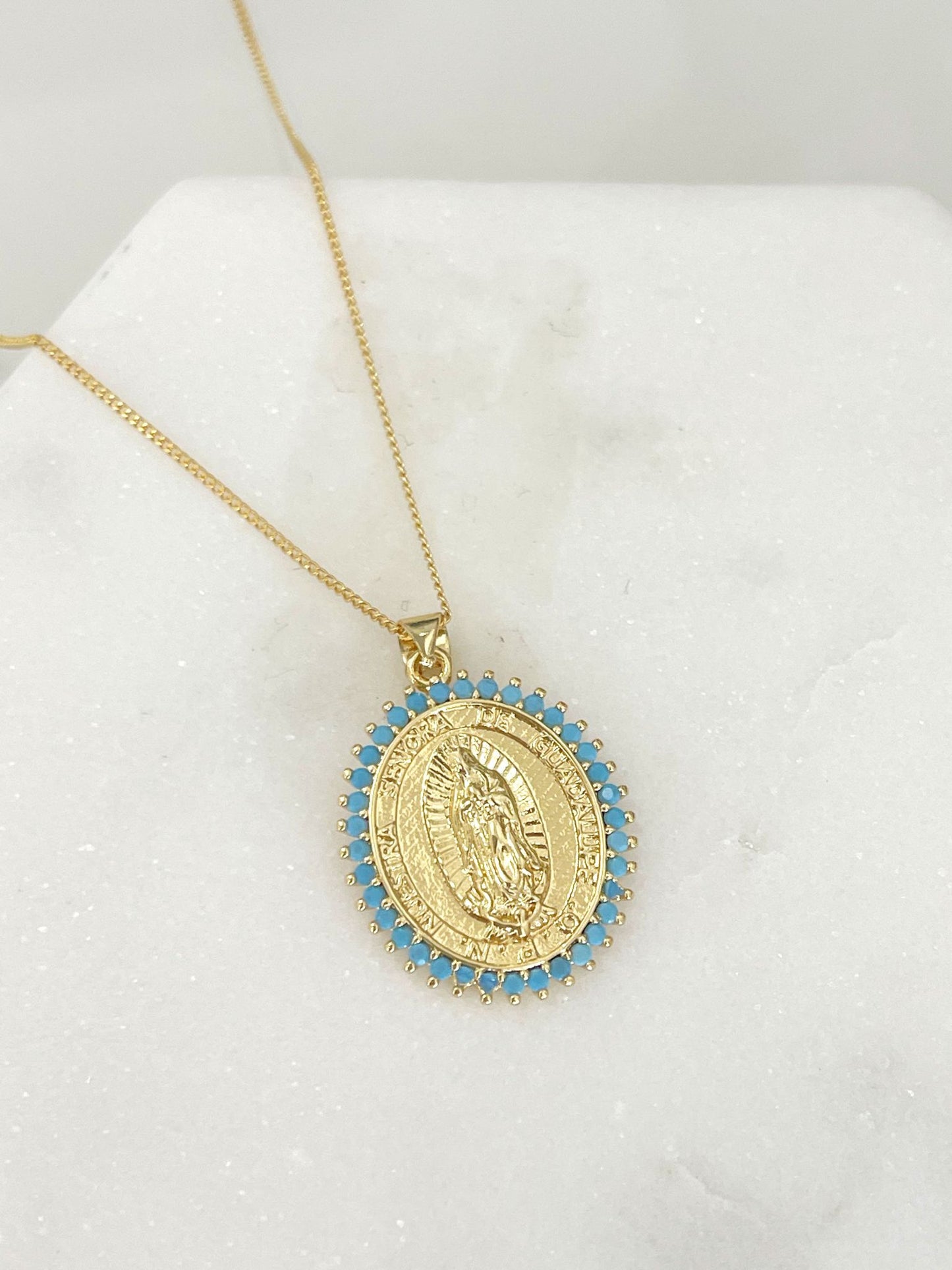 Virgen de Guadalupe Necklace