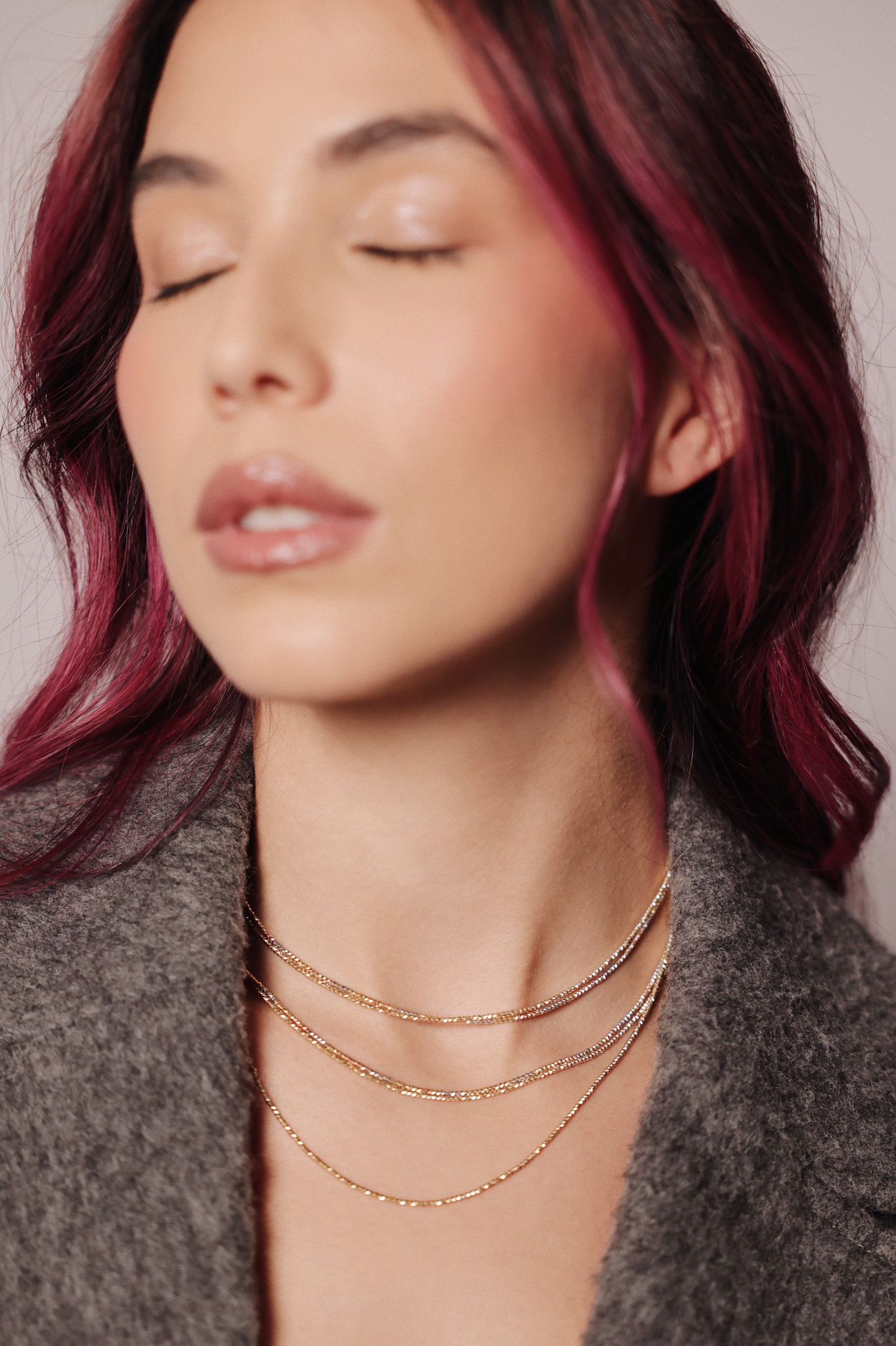 The Perfect Three Gold Necklace