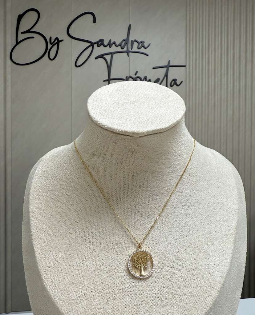Arbol de la Vida Necklace Gold 18k