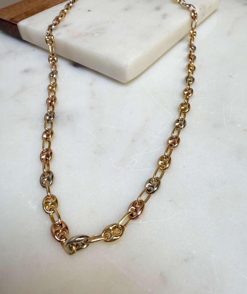 Annie Three Gold Necklace