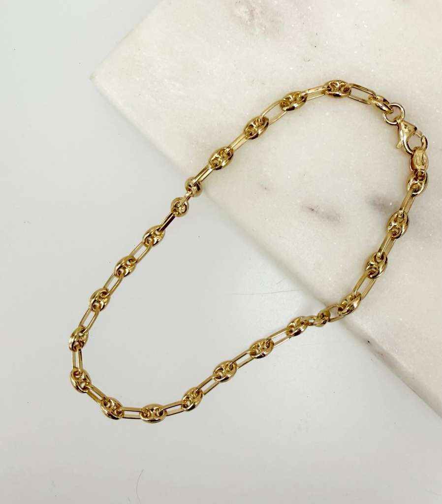 Ada bracelet gold 18k