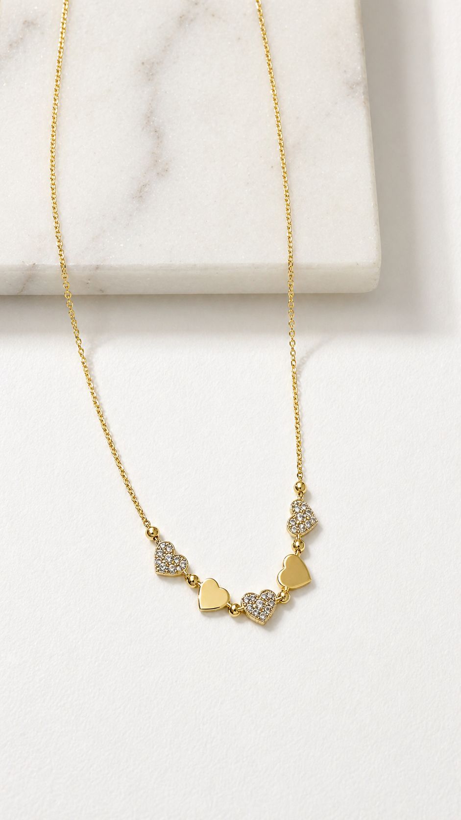 Marena necklace gold 18k