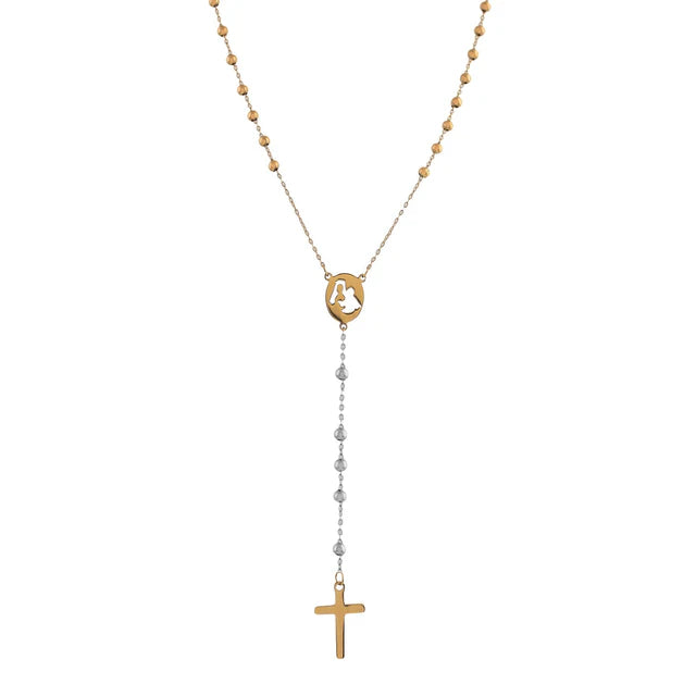 FAITH Rosary Necklace