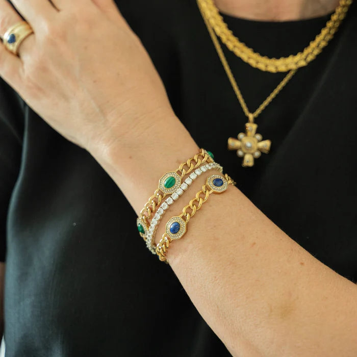 ESTELA BRACELET MALACHITE