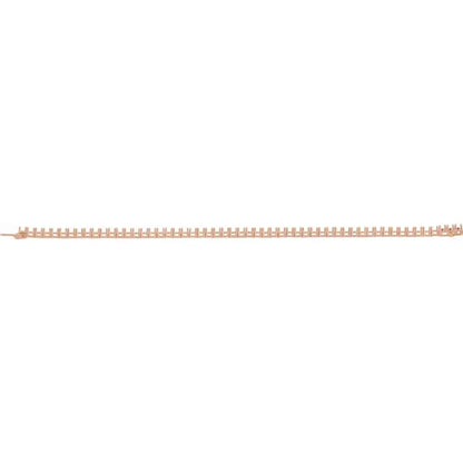 14K 4 CTW Lab-Grown Diamond Line 7" Bracelet