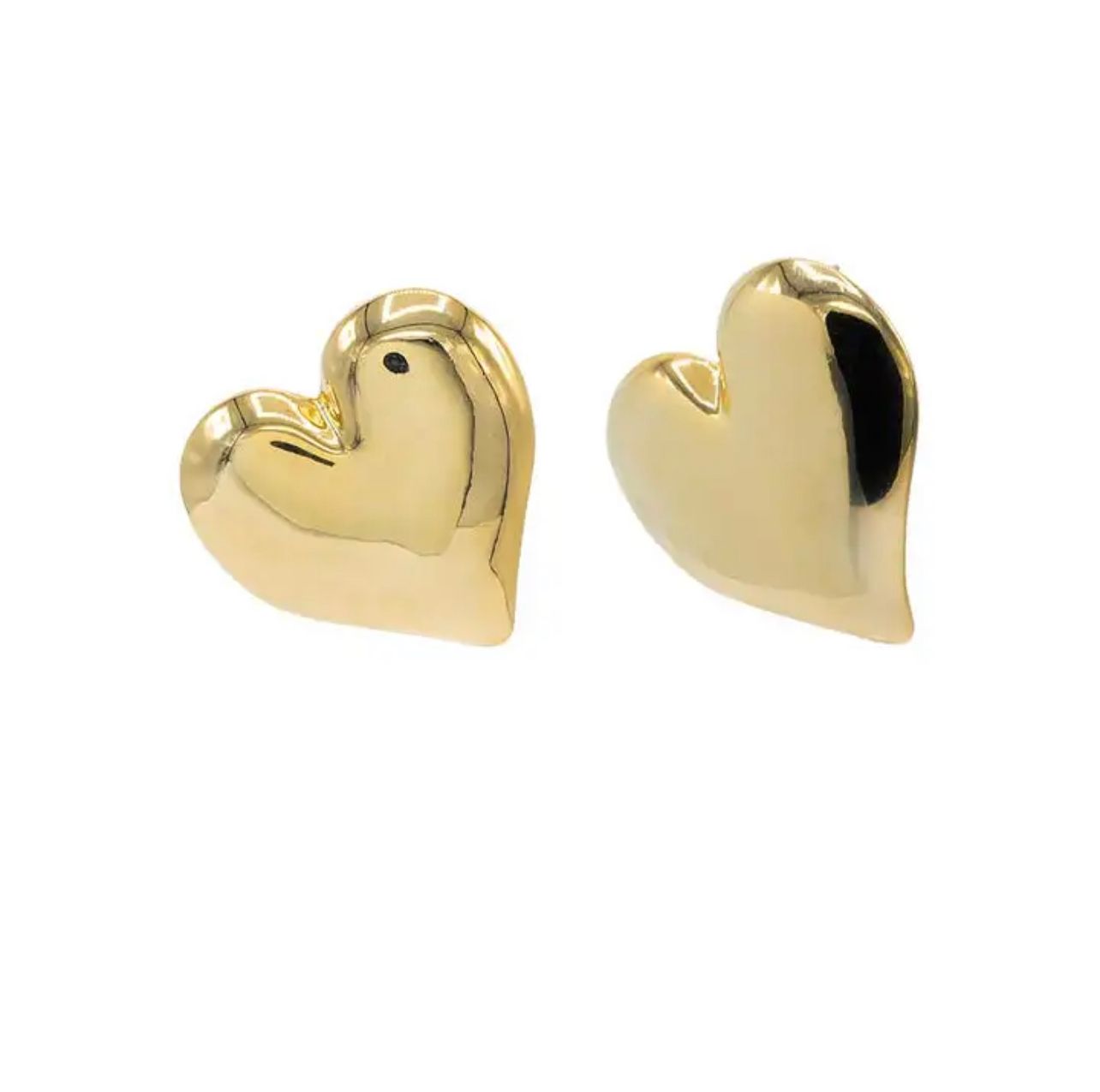 Maxi Heart Earrings
