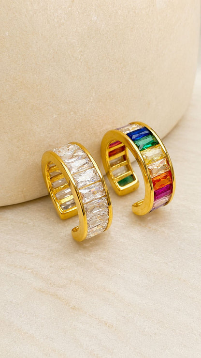 Rainbow Earcuff