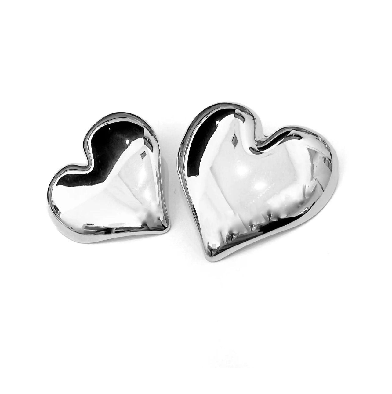 Maxi Heart Earrings