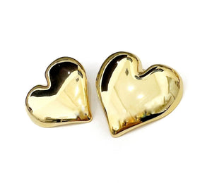 Maxi Heart Earrings