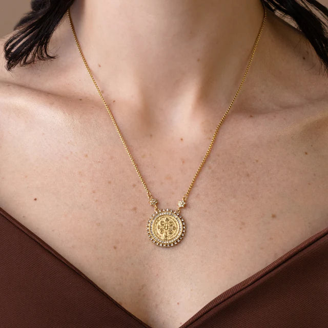 BENEDICT Coin Necklace