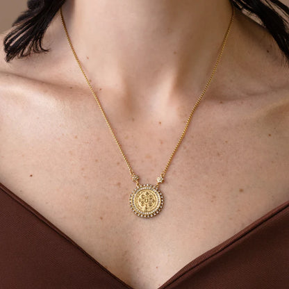 BENEDICT Coin Necklace