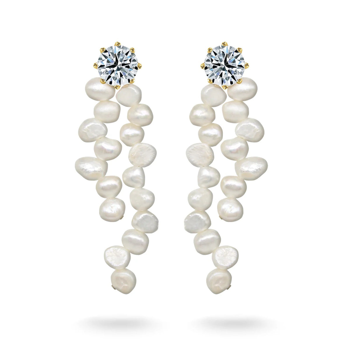 Pendientes de perlas AMIRA | Por Sandra Frometa