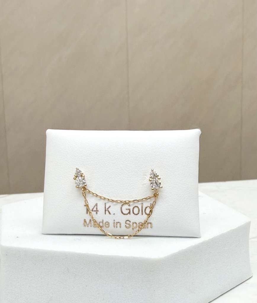 Adri gold earrings
