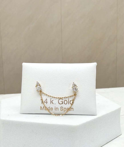 Adri gold earrings