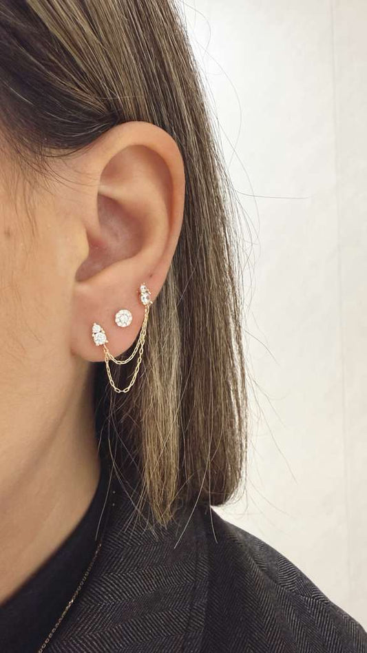 Adri gold earrings 1