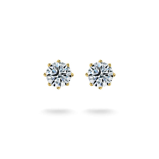 BEZEL STUDS 7mm | By Sandra Frometa