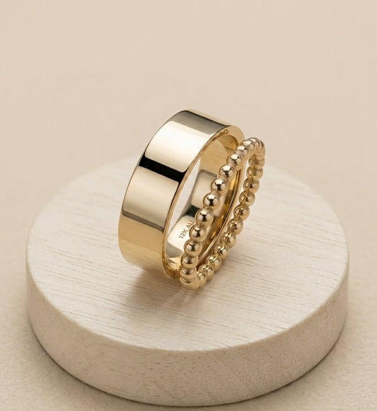 Balín Gold Ring | By Sandra Frometa