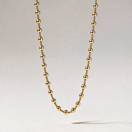 Dot Dot Dot Gold Necklace