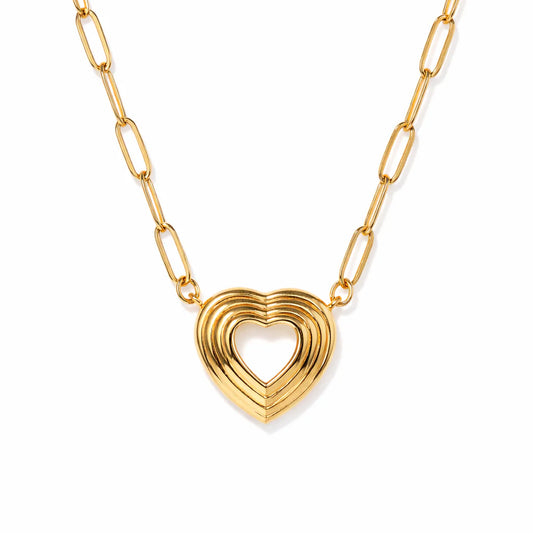 ETERNAL Heart Charm Necklace