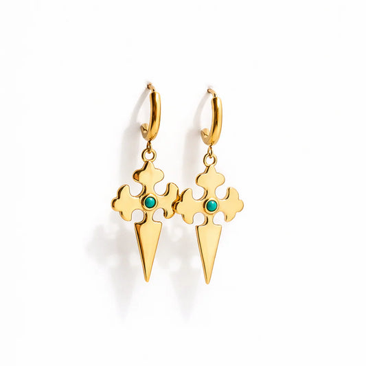 SANTIAGO Earrings - Turquoise