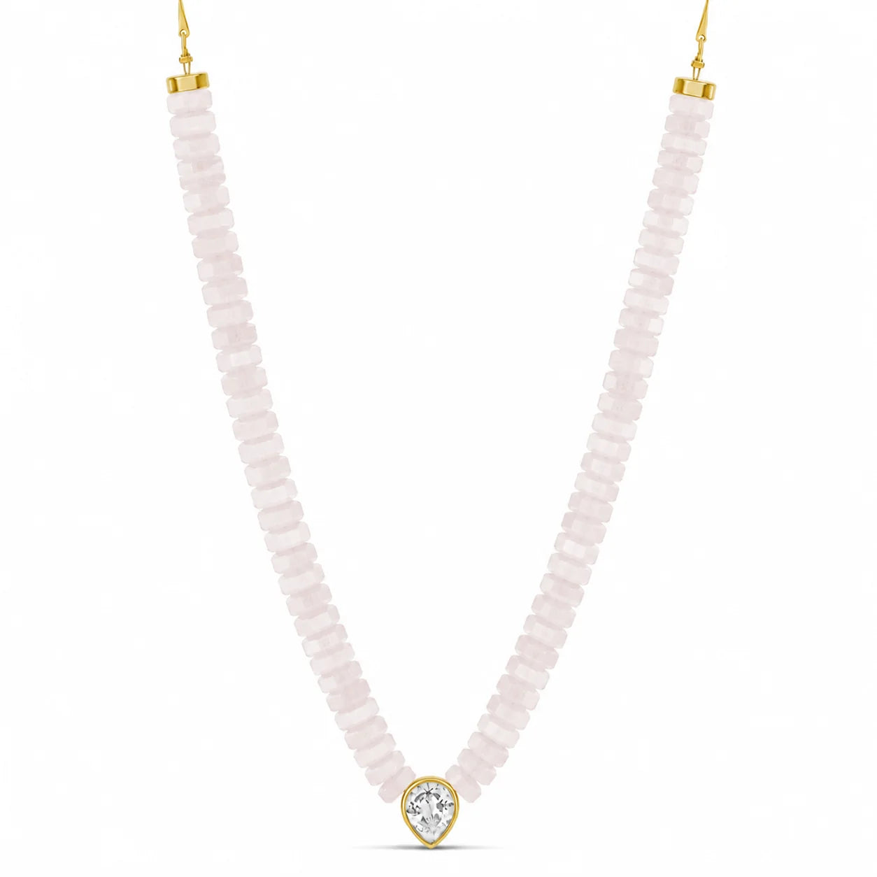 Glow in Every Tone Necklace rose quartz