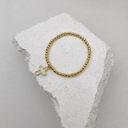 Golden_Cross_small_Bracelet