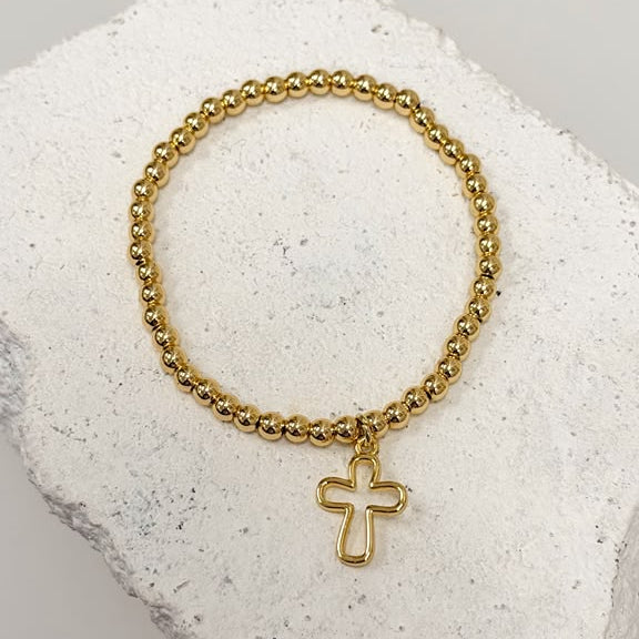 Golden_Cross_small_Bracelet_0