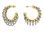Load image into Gallery viewer, Gold &amp; Silver Hoops
