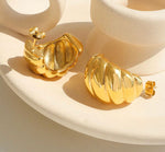 Load image into Gallery viewer, Croissant Earrings
