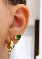 Load image into Gallery viewer, Martina Earring Green
