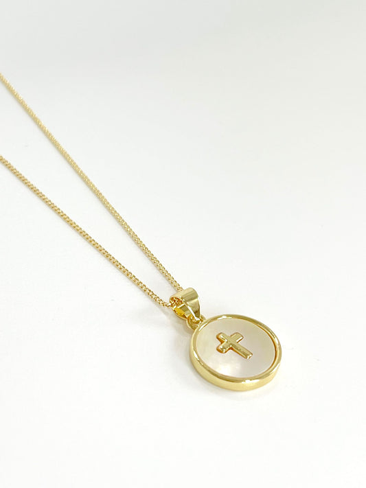 Cruz de Nacar Necklace