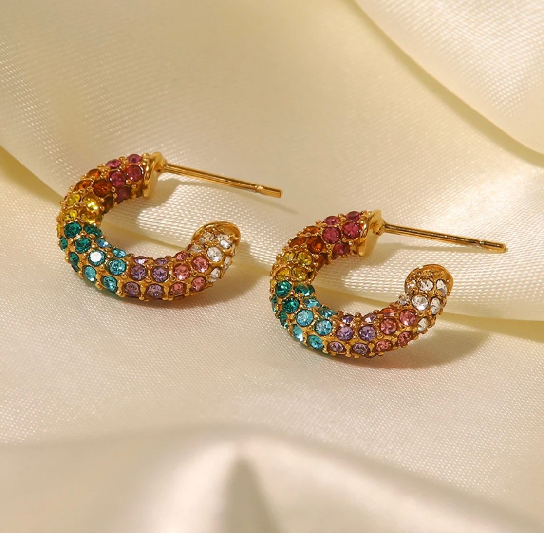 Rainbow hoops
