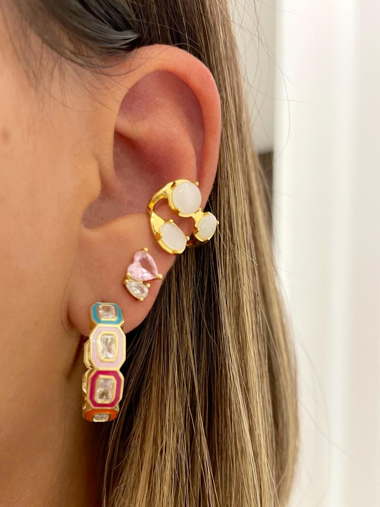 Caramelo earrings set