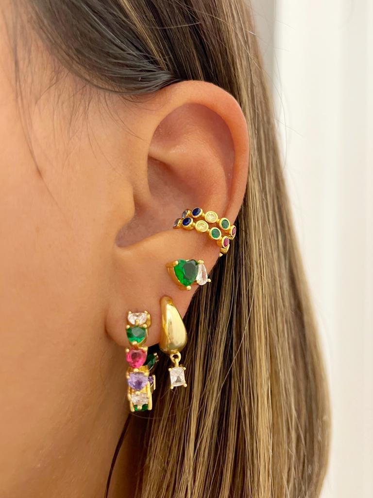 Colors earrings set