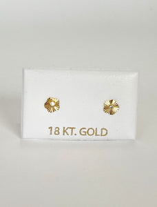 Cristal flower mini earrings