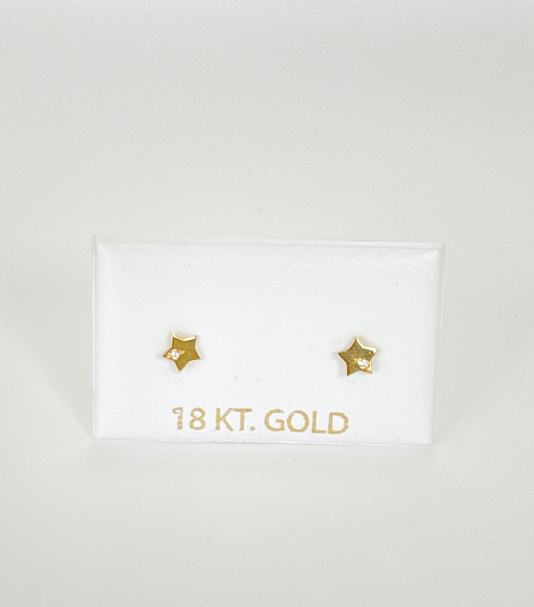 Star mini earrings