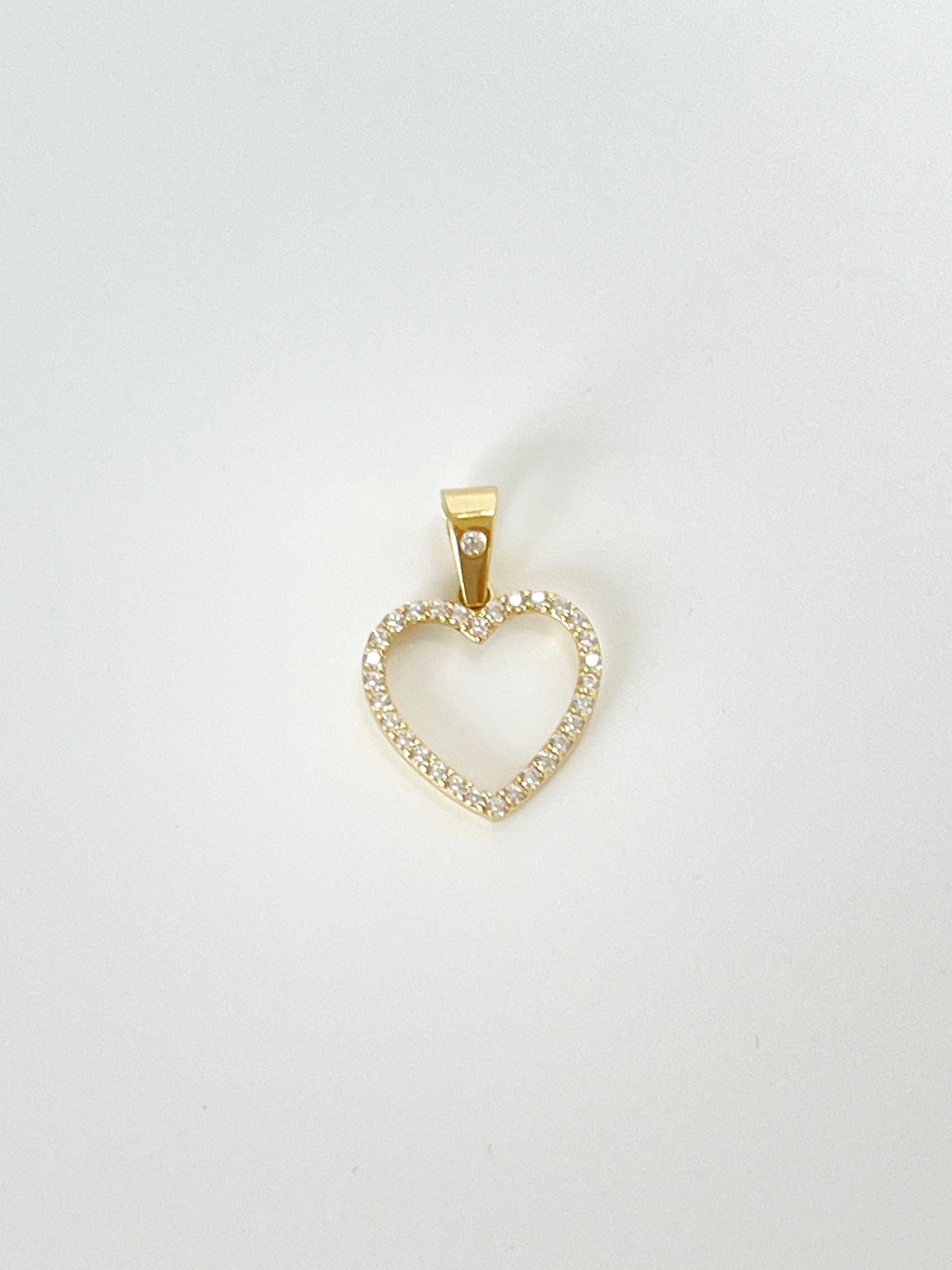 Cristal Heart charm