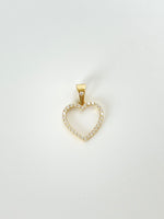 Load image into Gallery viewer, Cristal Heart charm
