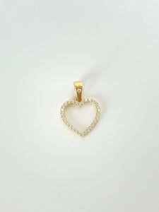 Cristal Heart charm