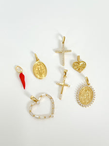 Red cornicello charm