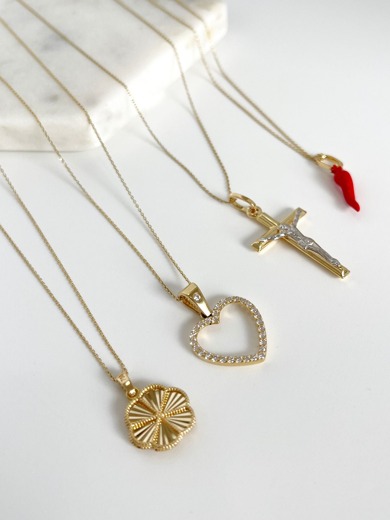 Two tone crucifijo
