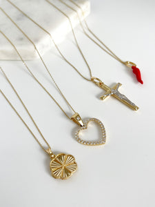 Two tone crucifijo